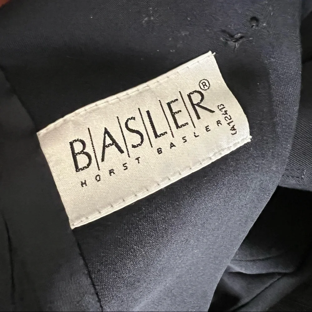 Basler black blazer jacket size 38